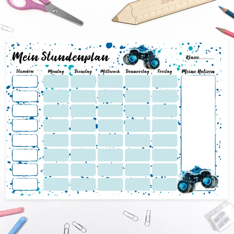 Stundenplan - Monstertruck