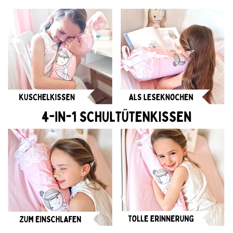 Geschwister Schultüte auch DIY aus Stoff - Bambi
