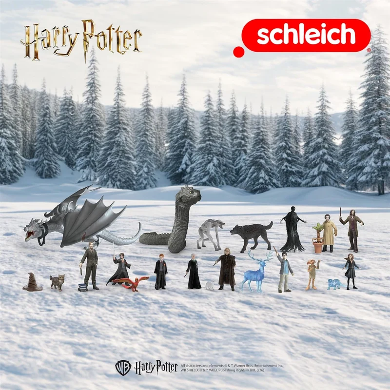 Harry Potter Toy Advent Calendar 2026, Schleich Series 2 with Exclusive Figures