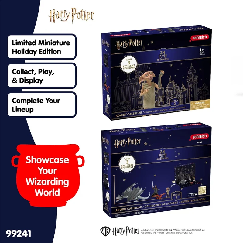 Harry Potter Toy Advent Calendar 2026, Schleich Series 2 with Exclusive Figures