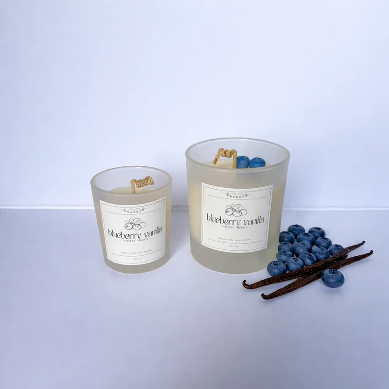 Blueberry & Vanilla Duftkerze - 20cl/ 200ml