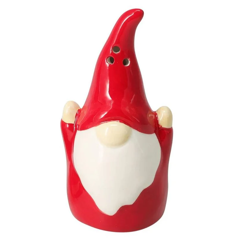 Christmas Gonk Salt and Pepper Shakers | Ceramic Gnome Salt & Pepper Set