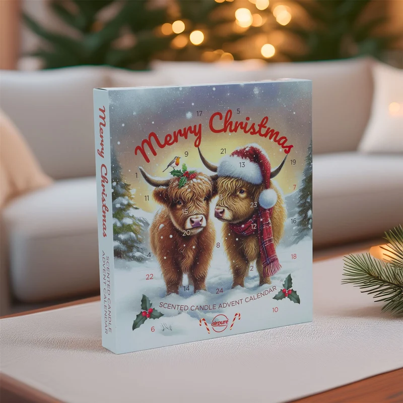 Airpure Scented Candle Advent Calendar | Tealight Christmas Advent Calendar