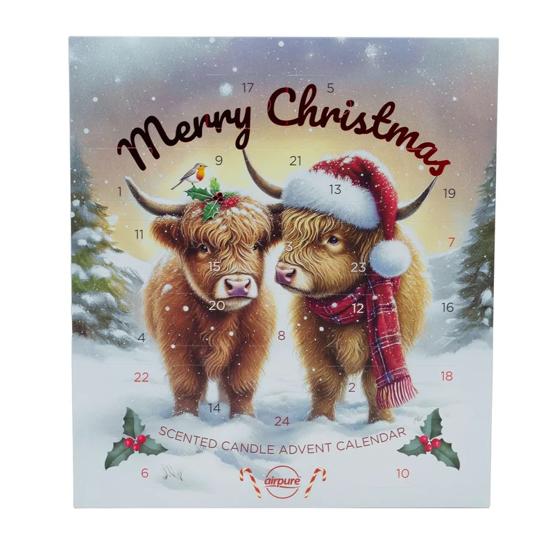 Airpure Scented Candle Advent Calendar | Tealight Christmas Advent Calendar