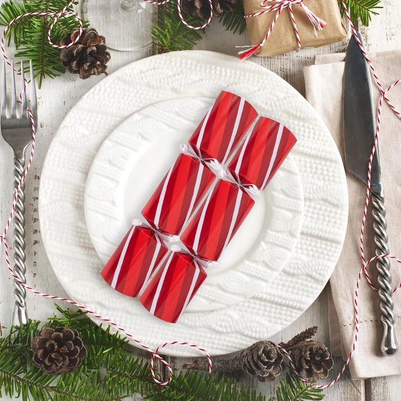 Santa Musical Orchestra Christmas Crackers | 8 Musical Whistle Family Crackers