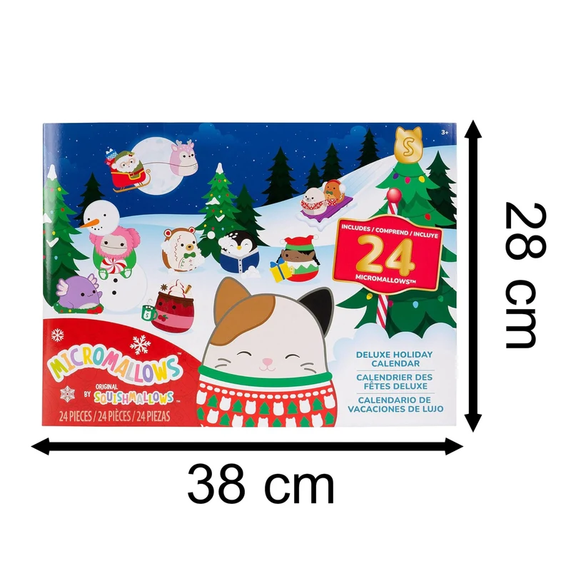 Squishmallows Micromallows Christmas Advent Calendar | Toy Christmas Calendar