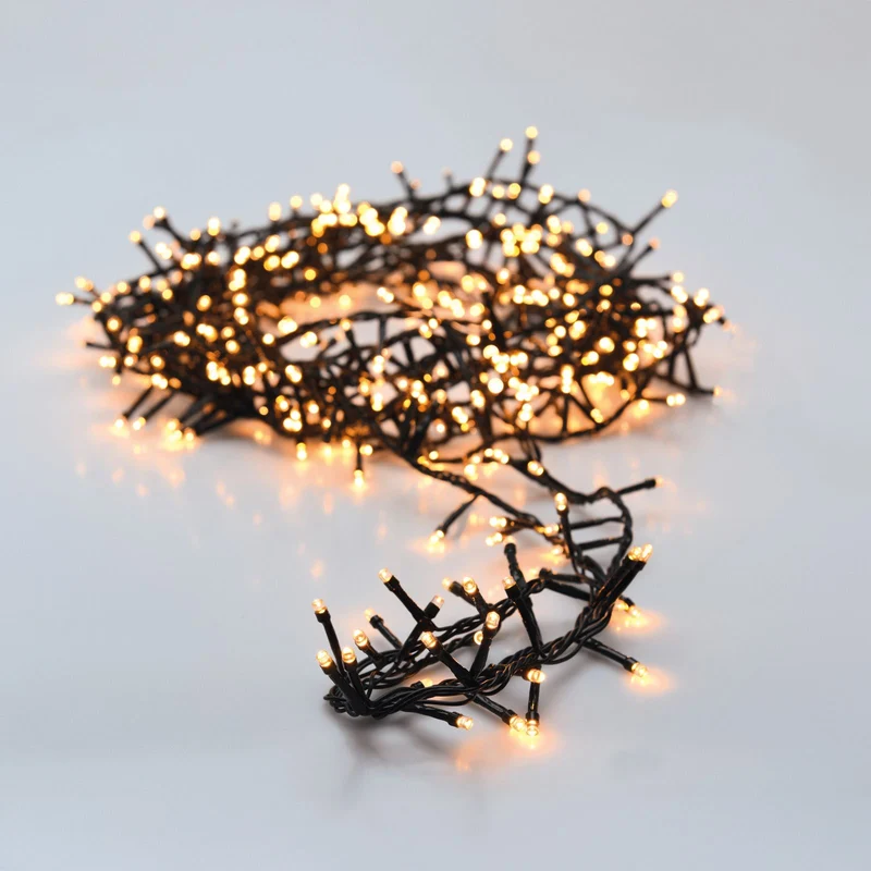 1000 Warm White LED String Lights | Microcluster LEDs for Indoor & Outdoor
