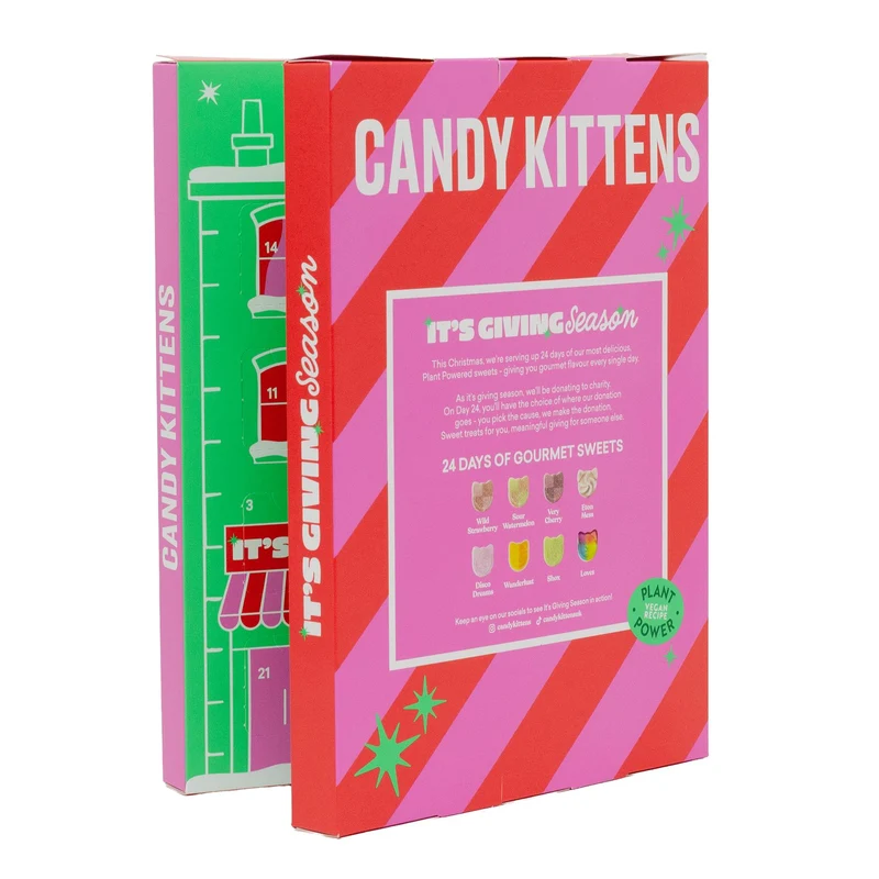 Candy Kittens Advent Calendar | Gourmet Vegan Sweets Christmas Advent Calendar