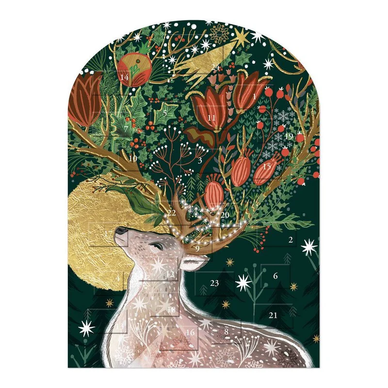King of the Forest Christmas Advent Calendar | Traditional Advent Calendar