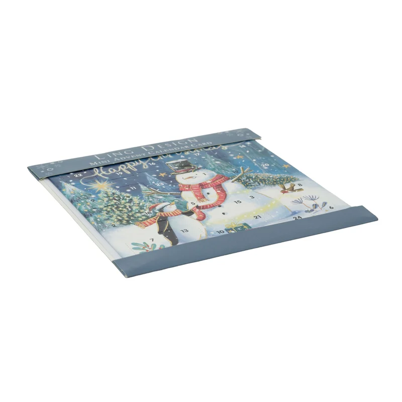 Gifts for You Christmas Advent Calendar Greetings Card | Door Advent Calendar