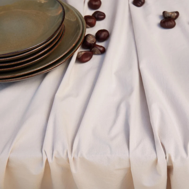 Baumwoll-Tischwäsche-Set Luzia [Beige]