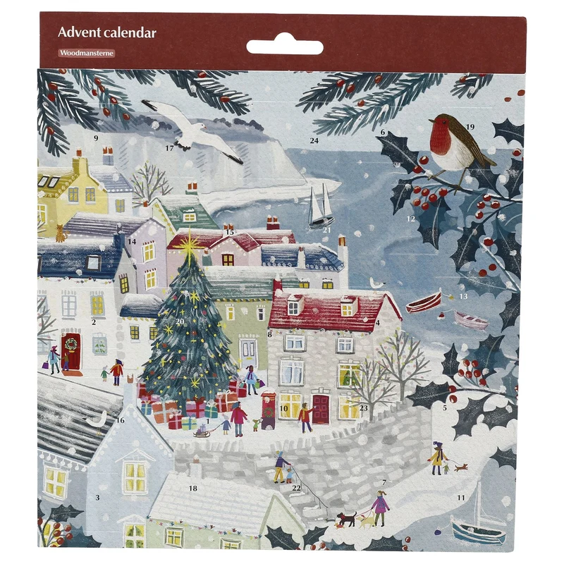 Christmas Harbour, Nautical Traditional Christmas Picture Advent Calendar