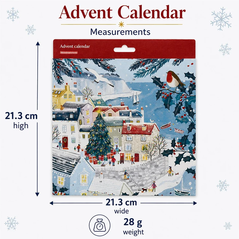Christmas Harbour, Nautical Traditional Christmas Picture Advent Calendar
