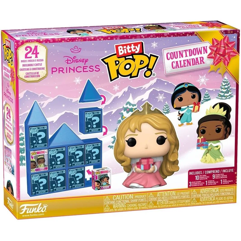 Funko Bitty Pop Disney Princess Christmas Advent Calendar, Kids Advent Calendar