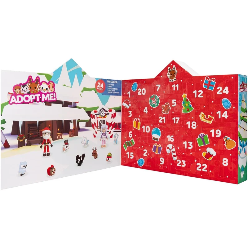 Adopt Me! Christmas Advent Calendar for Kids | Children's Toy Advent Calendar