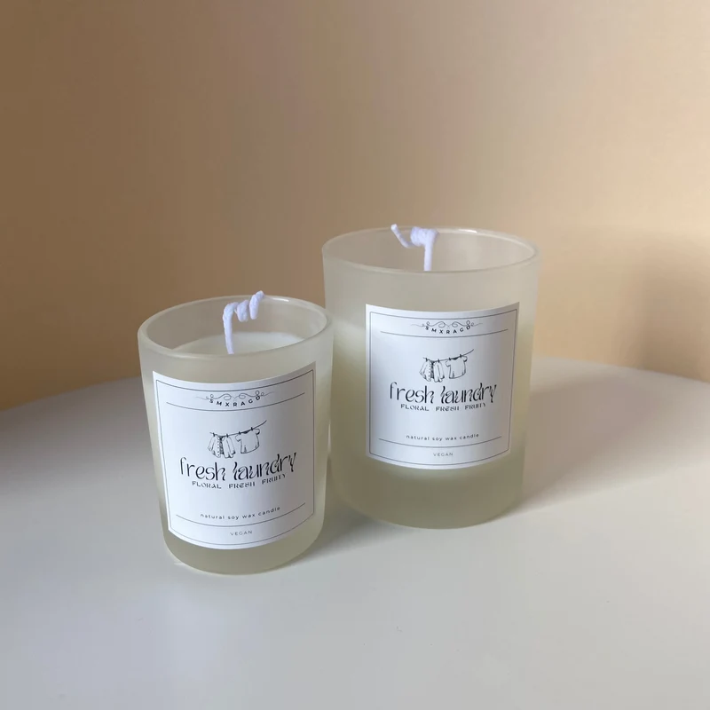 Fresh Laundry Duftkerze - 9cl/ 90ml