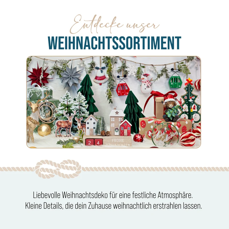 Servietten Weihnachten Tannenbaum 33 × 33 cm 20er 3-lagig
