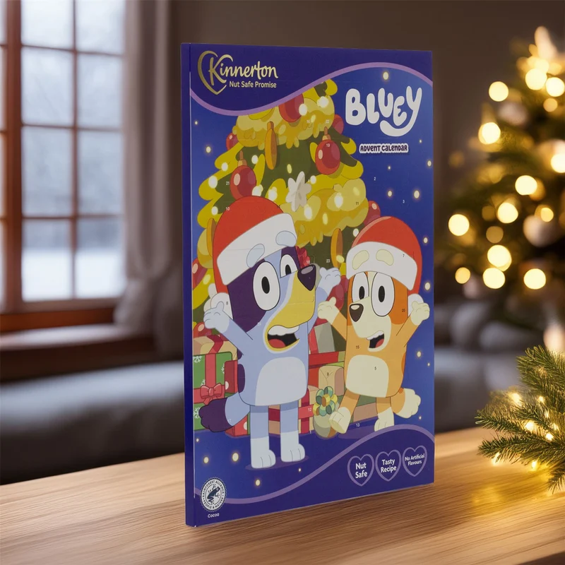 Kids Bluey Chocolate Advent Calendar | Children's Christmas Advent Calendar