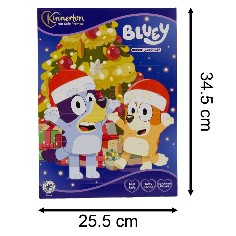 Kids Bluey Chocolate Advent Calendar | Children's Christmas Advent Calendar