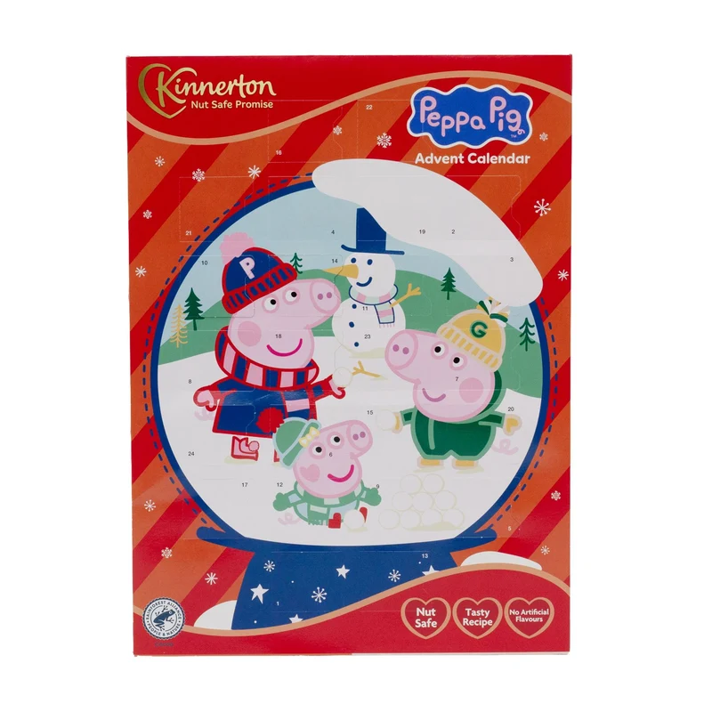 Kids Peppa Pig Chocolate Advent Calendar | Children's Christmas Advent Calendar