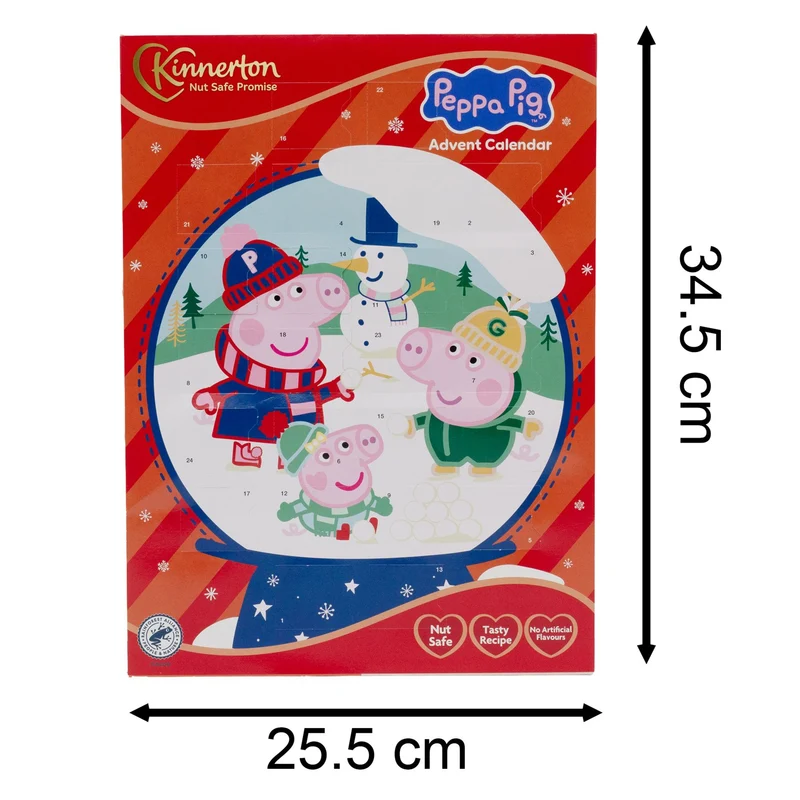 Kids Peppa Pig Chocolate Advent Calendar | Children's Christmas Advent Calendar