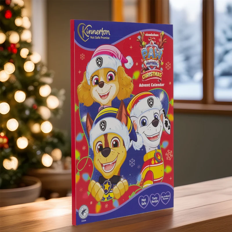 Kids Paw Patrol Chocolate Advent Calendar | Children's Christmas Advent Calendar