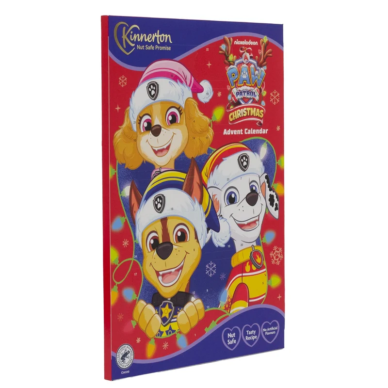 Kids Paw Patrol Chocolate Advent Calendar | Children's Christmas Advent Calendar