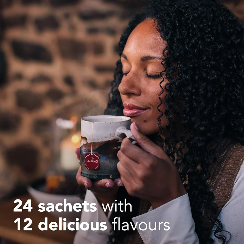 Pukka Tea Advent Calendar | Organic Herbal Tea Christmas Advent Calendar