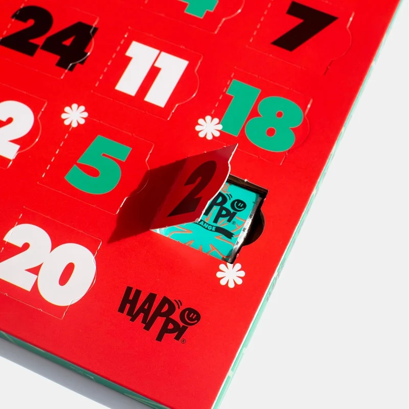 HAPPi Oat Milk Chocolate Advent Calendar | Vegan Christmas Advent Calendar