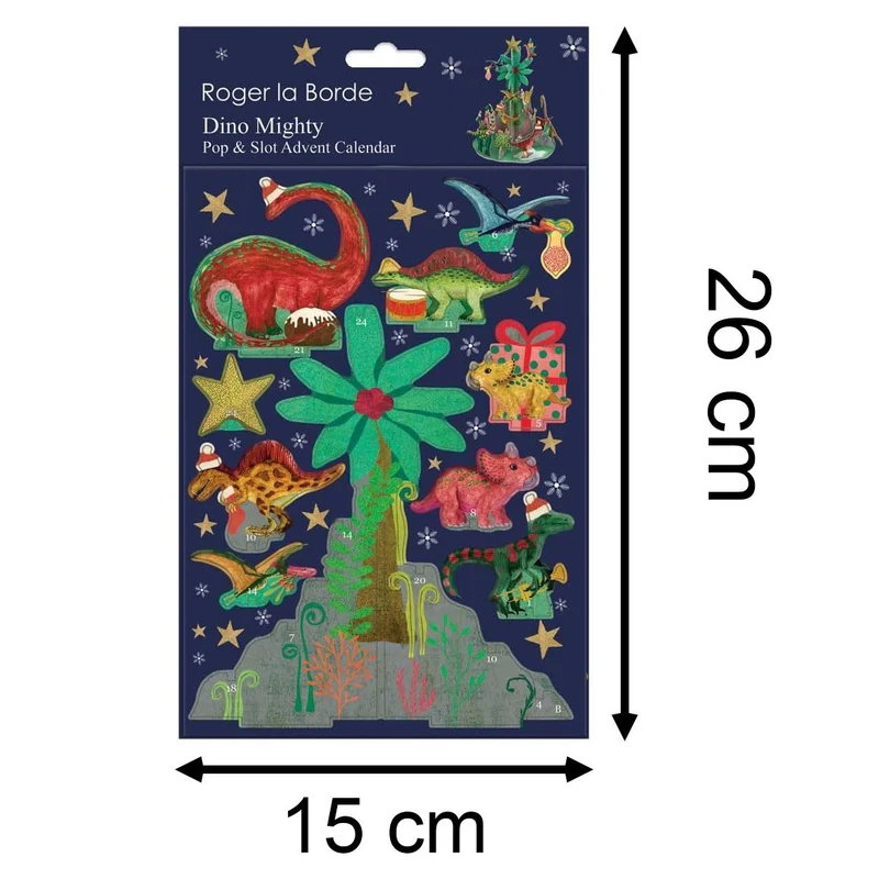 Epoch Before Christmas Pop & Slot Petite Advent Calendar | Dino Advent Calendar