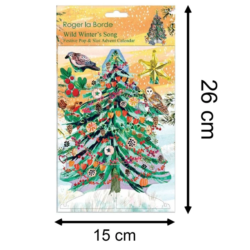 Wild Winters Song Pop & Slot Petite Advent Calendar | Christmas Advent Calendar