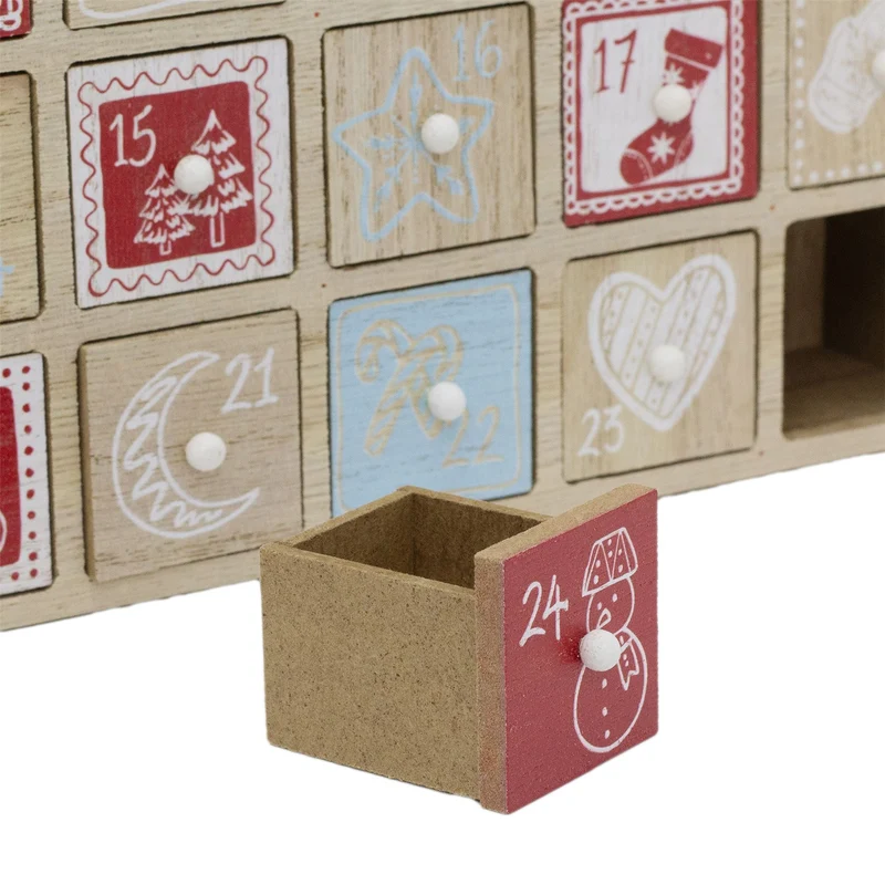 Winter Wonderland House Christmas Advent Calendar | Wooden Advent Calendar