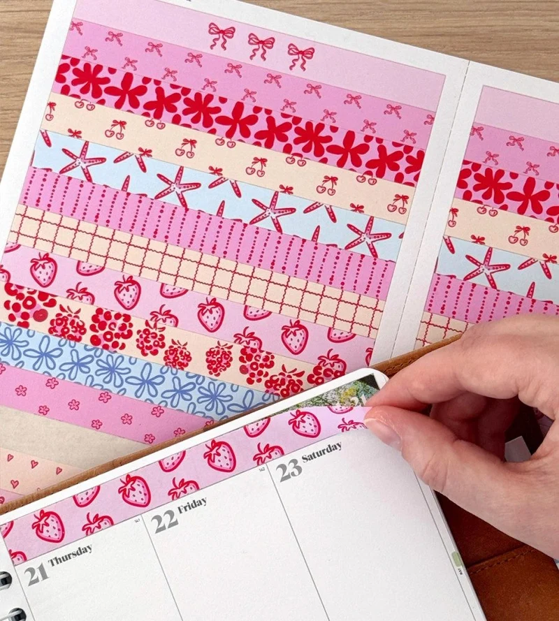 Sticker - Strawberry Cheesecake (Headers)