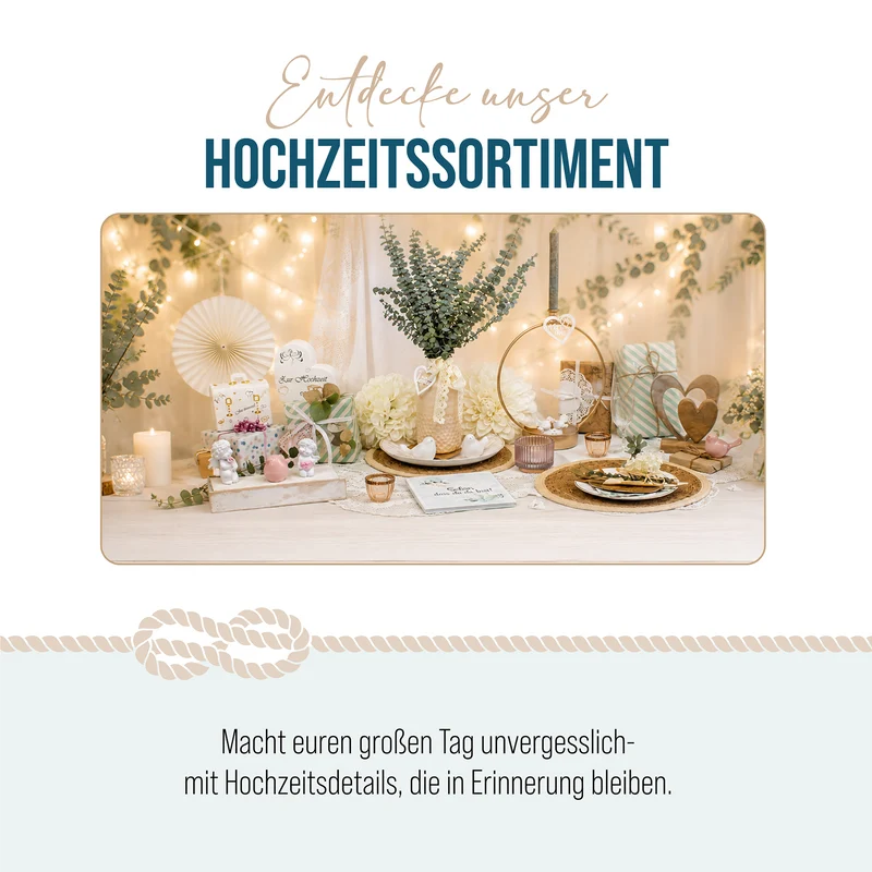 12 Holz-Streuteile Hochzeitspaar in Weiß – Tischdeko zur Hochzeit