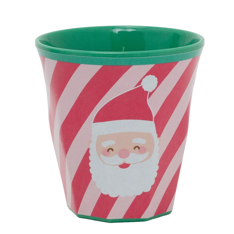 Set of 6 Children's Christmas Beaker | Festive Kids Cup with Christmas Character Design | Plastic Tumbler - 290ml