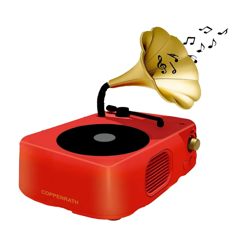 Retro Gramophone Musical Advent Calendar | Music Box Christmas Advent Calendar