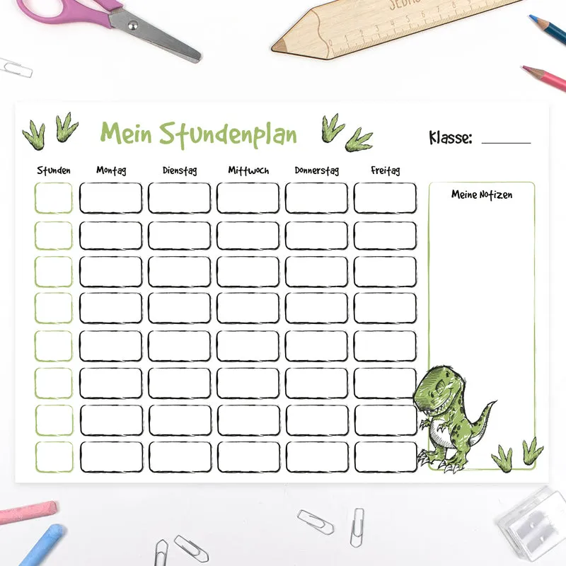 Stundenplan - T-Rex
