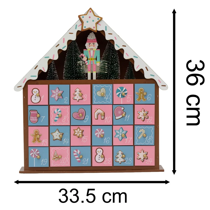 Nutcracker Candy LED Christmas Advent Calendar | Fill Our Own Advent Calendar