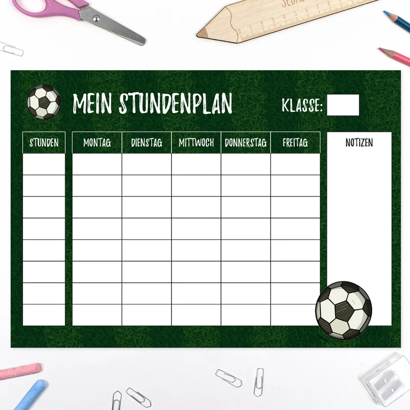 Schultüte aus Stoff mit Wunschname - Fußballchampion - 85 cm
