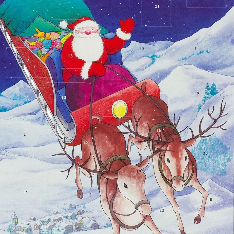 Dashing Through the Snow Christmas Advent Calendar | Christmas Advent Calendar