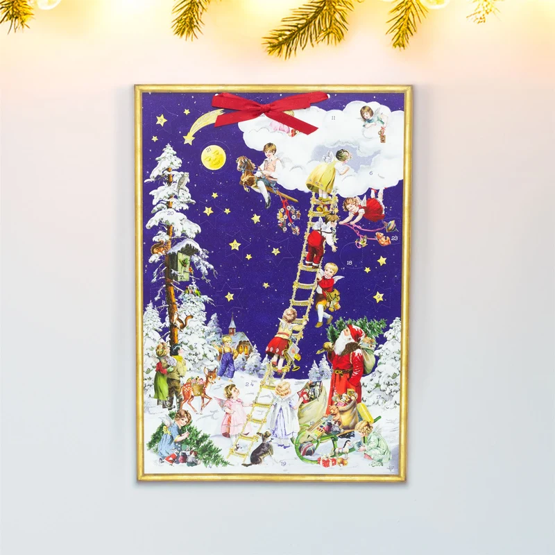 Angels on Christmas Eve Advent Calendar | Traditional Large Advent Calendar