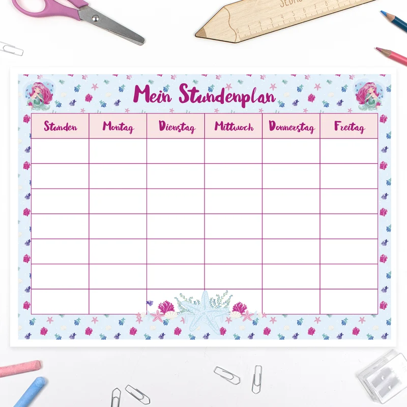 Stundenplan - Meeresrauschen