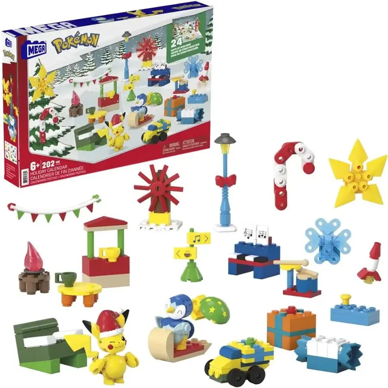 Mega Pokemon Christmas Advent Calendar 2025 | Toy Advent Calendar for Kids