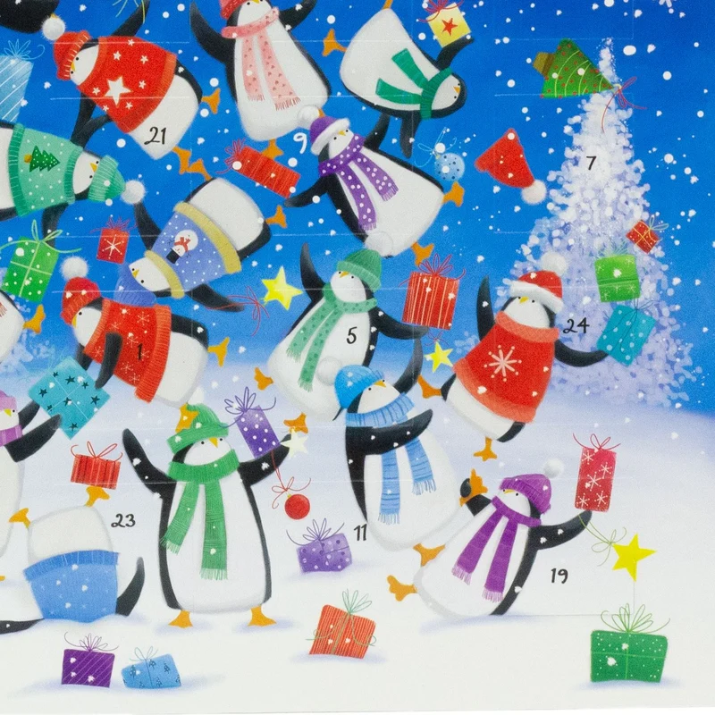 Playful Penguins Christmas Advent Calendar | Christmas Picture Advent Calendar