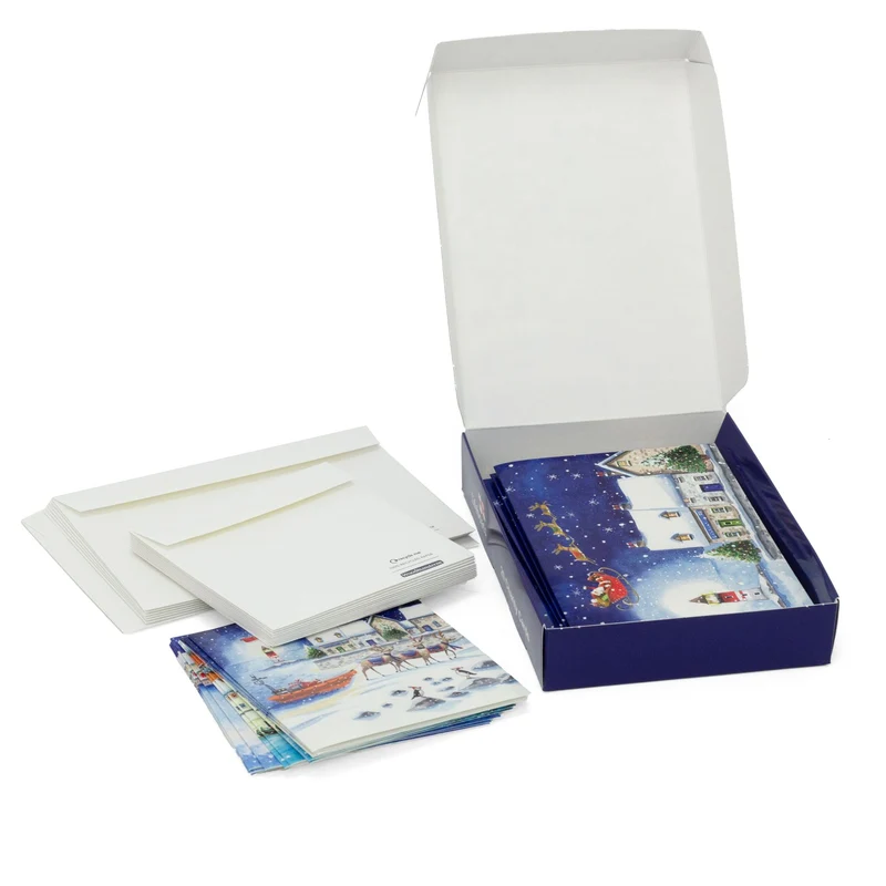 RNLI Charity Christmas Cards | Box of 20 Christmas Cards with 5 Designs