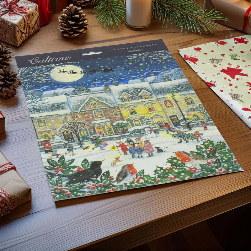 Christmas Carols in the Village Advent Calendar | Christmas Advent Calendar