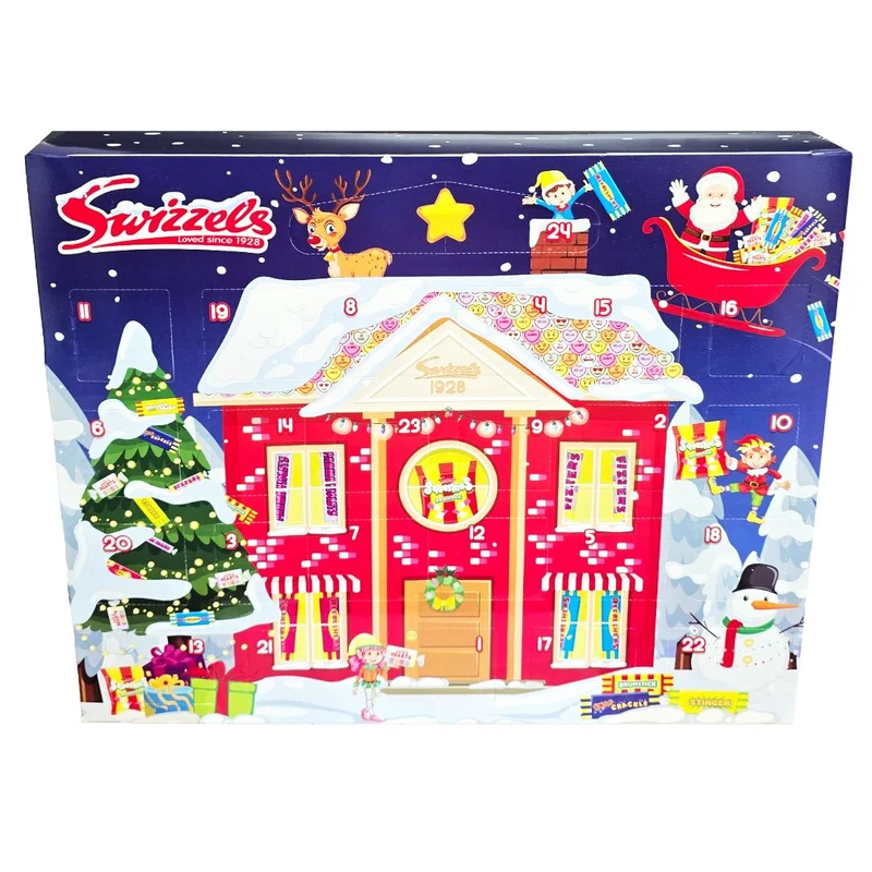 Swizzels Advent Calendar | Retro Sweet Christmas Advent Calendar for Kids Adults