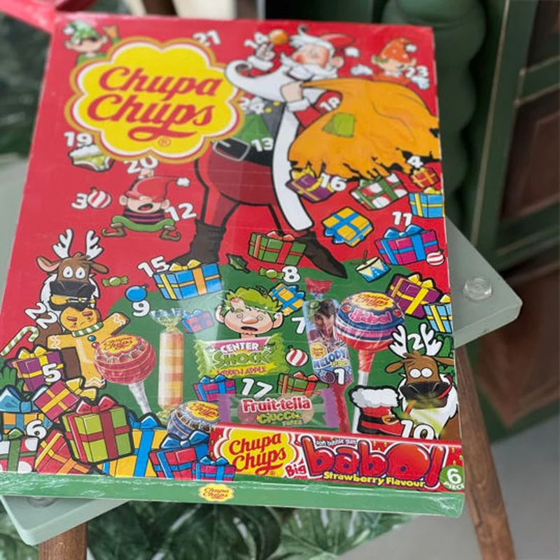 Chupa Chups Advent Calendar | Christmas Sweet Lolly Advent Calendar for Kids