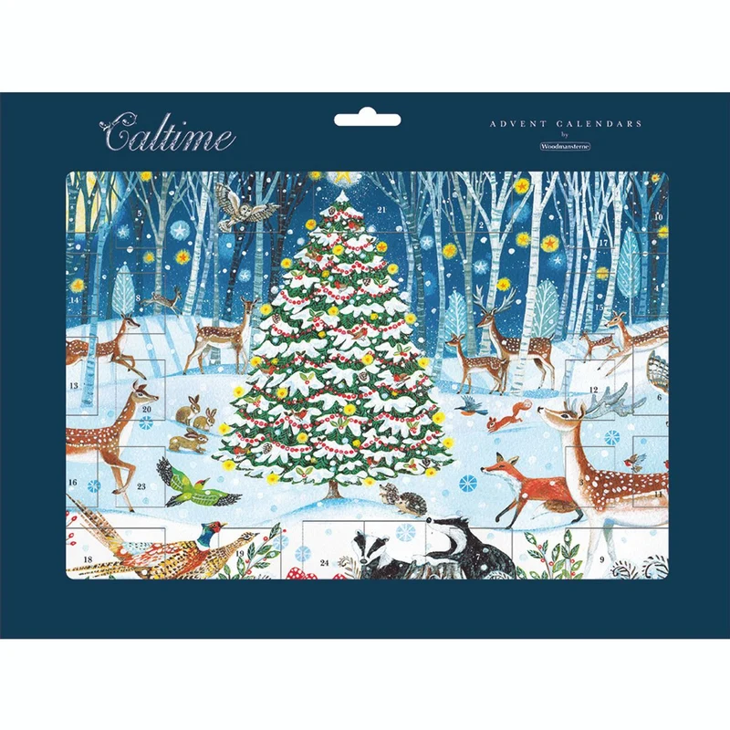 Winter Wonderland Christmas Advent Calendar Traditional Picture Advent Calendar