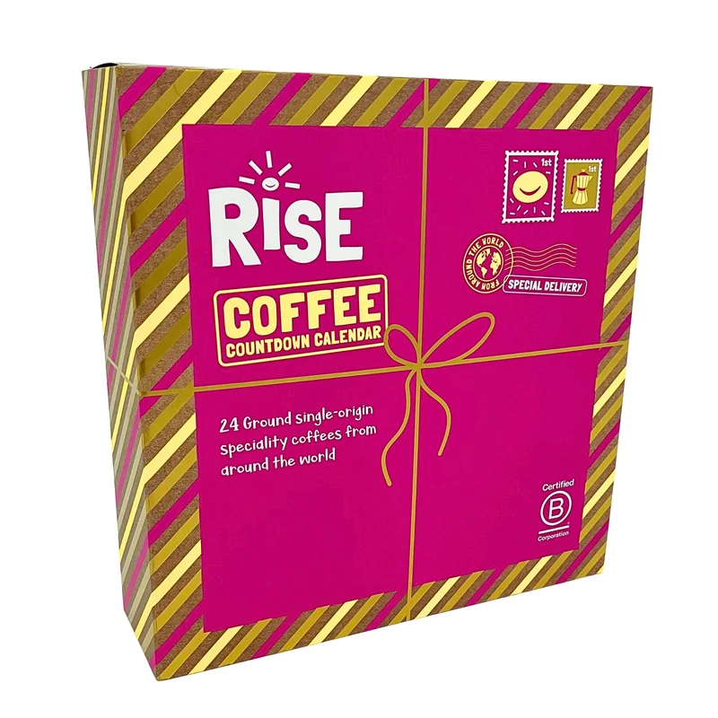 Rise Coffee Advent Calendar 2026, 24 Ground Single-Origin Speciality Coffee